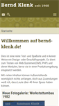 Mobile Screenshot of bernd-klenk.de